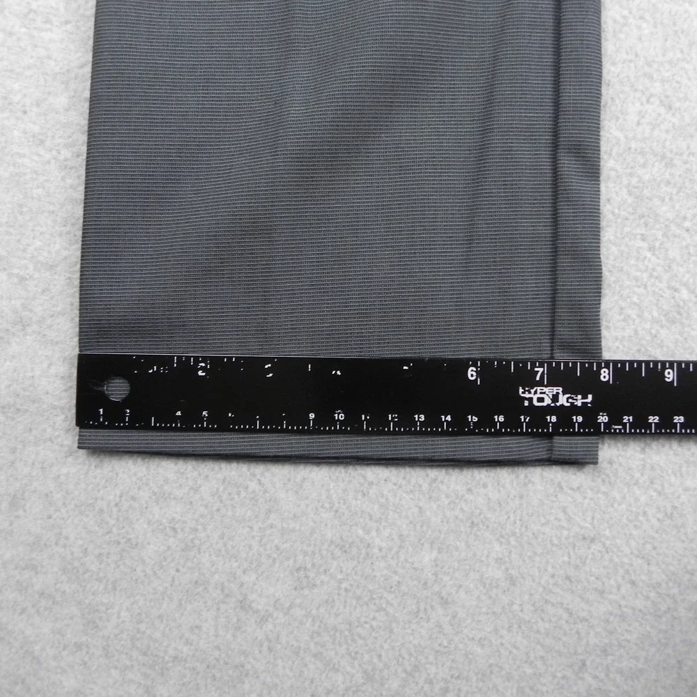 Banana Republic Pants Mens 31x32 Tailored Fit Dress Suit Gray Cotton Flat Front